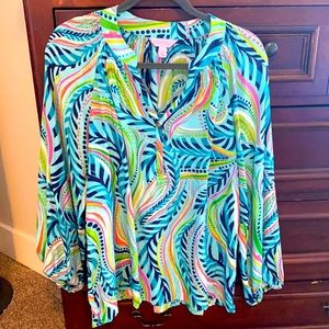 Lilly Pulitzer blouse or tunic